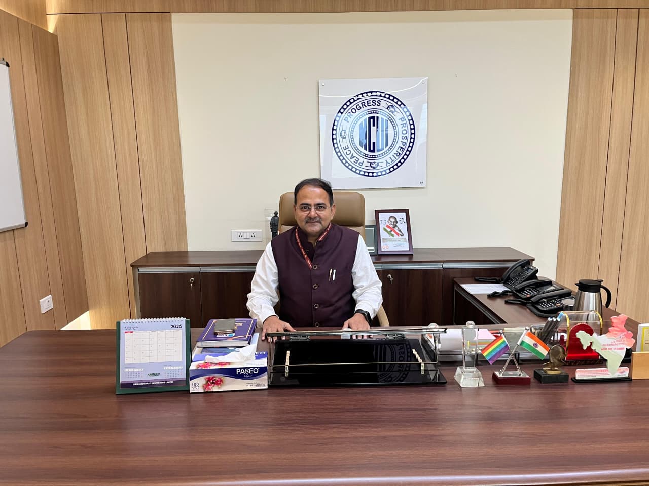 दिनांक 16 मार्च, 2026 को श्री पंकज श्रीवास्तव, आईआरएस, निदेशक, सहकारिता मंत्रालय ने भारतीय सहकारी आंदोलन की शीर्षस्थ संस्था भारतीय राष्ट्रीय सहकारी संघ (एनसीयूआई) के मुख्य कार्यकारी के रूप में कार्यभार ग्रहण किया।