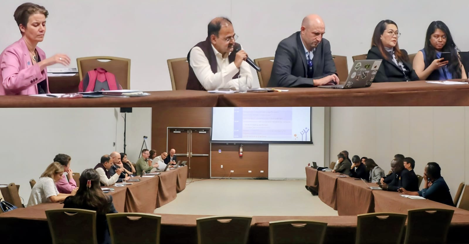 Shri Pankaj Shrivastava IRS Director MoC and Chief Executive NCUI speaking in the ICA Development Platform (ICA DP) meeting held in conjecture with ICA General Assembly 2026 in Panama